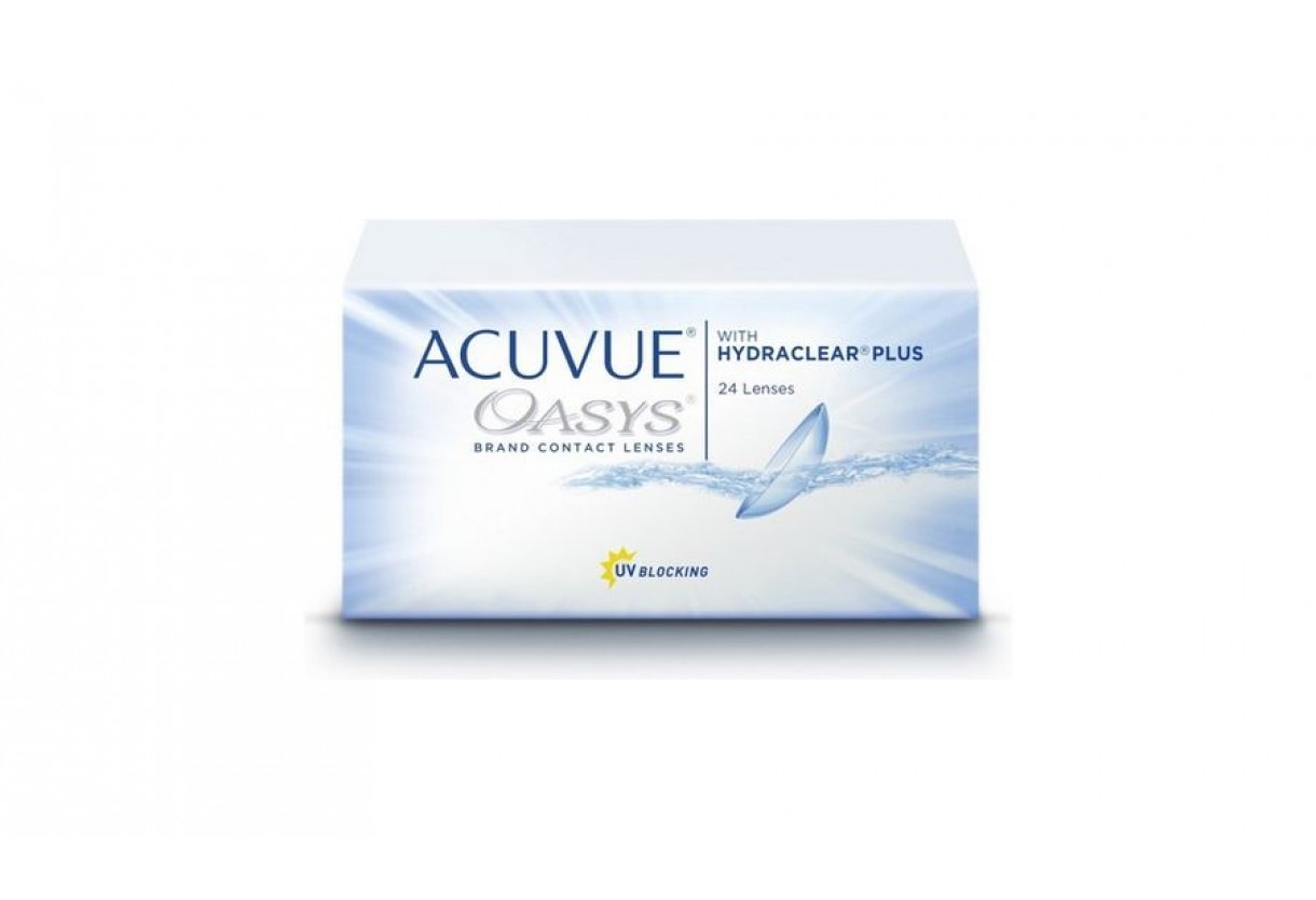 15 ήμεροι Φακοί Επαφής Johnson & Johnson Acuvue Oasys with Hydraclear Plus (24 Φακοί)